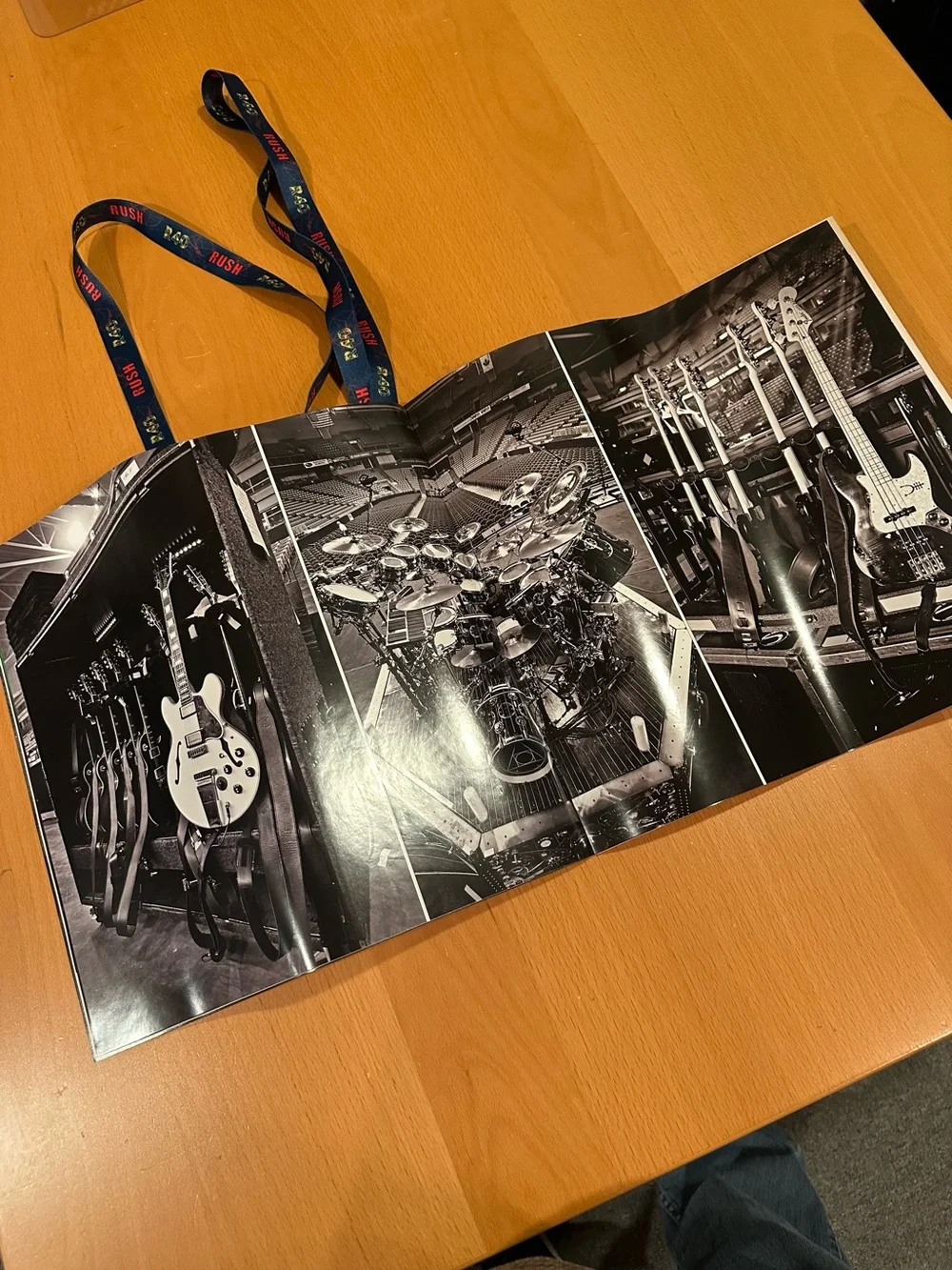 Rush R40 Black and White Duffel Bag - Collectible (New condition)